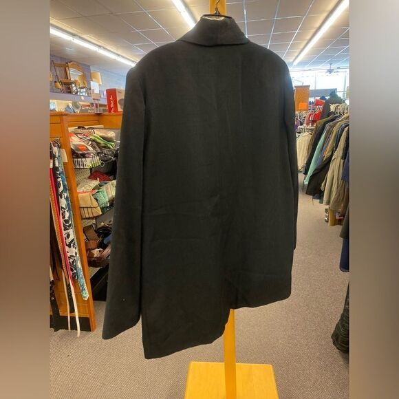 Fundamental Things Ladies 12 Black Oversized Jacket - Picture 3 of 3